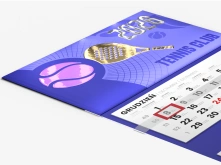 Kalendarze trójdzielne Premium - główka wypukła, tektura falista - lakier wybiórczy, złocenie, srebrzenie... 3D