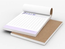 Notesy klejone bez okładki EKO