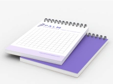 Notesy spiralowane z okładką