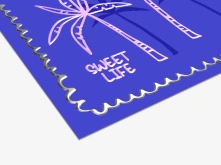 Plakaty Premium - lakier wybiórczy UV + srebrzenie 3D