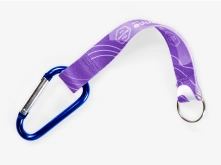 Smycze brelok z szeklą i ringiem