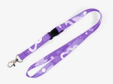 Smycze reklamowe z klamrą