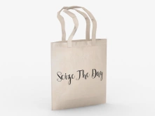 Torby bawełniane beżowe