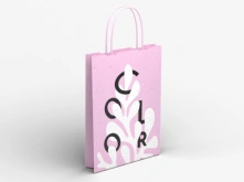 Torby papierowe Kraft kolorowe