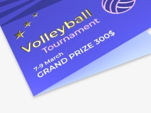 Ulotki składane Premium - lakier wybiórczy UV + złocenie 3D