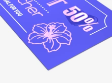 Vouchery cięte Premium - lakier wybiórczy UV 3D