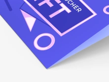 Vouchery składane Premium - lakier wybiórczy UV 3D