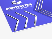 Wizytówki Premium - srebrzenie 3D