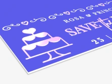 Zaproszenia Premium - lakier wybiórczy UV 3D