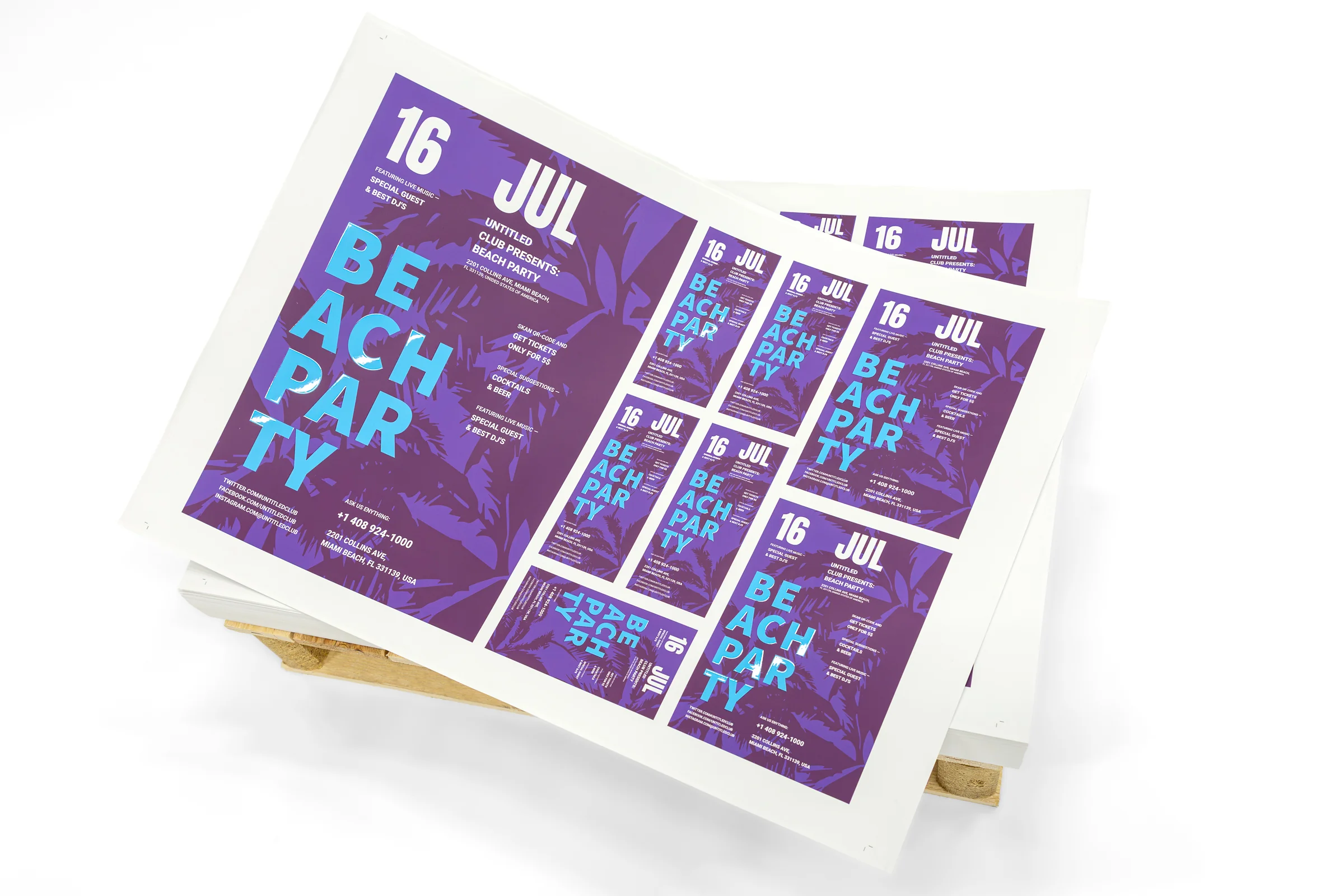 Arkusze plano Premium - lakier wybiórczy UV 3D