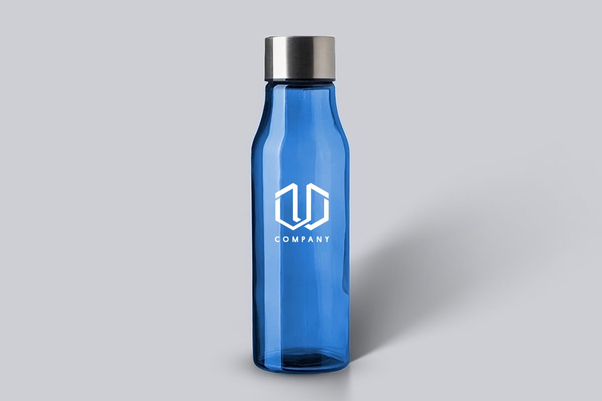 Butelki szklane kolorowe