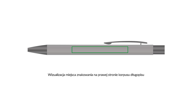 długopisy reklamowe, metalowe pro, kolorowe