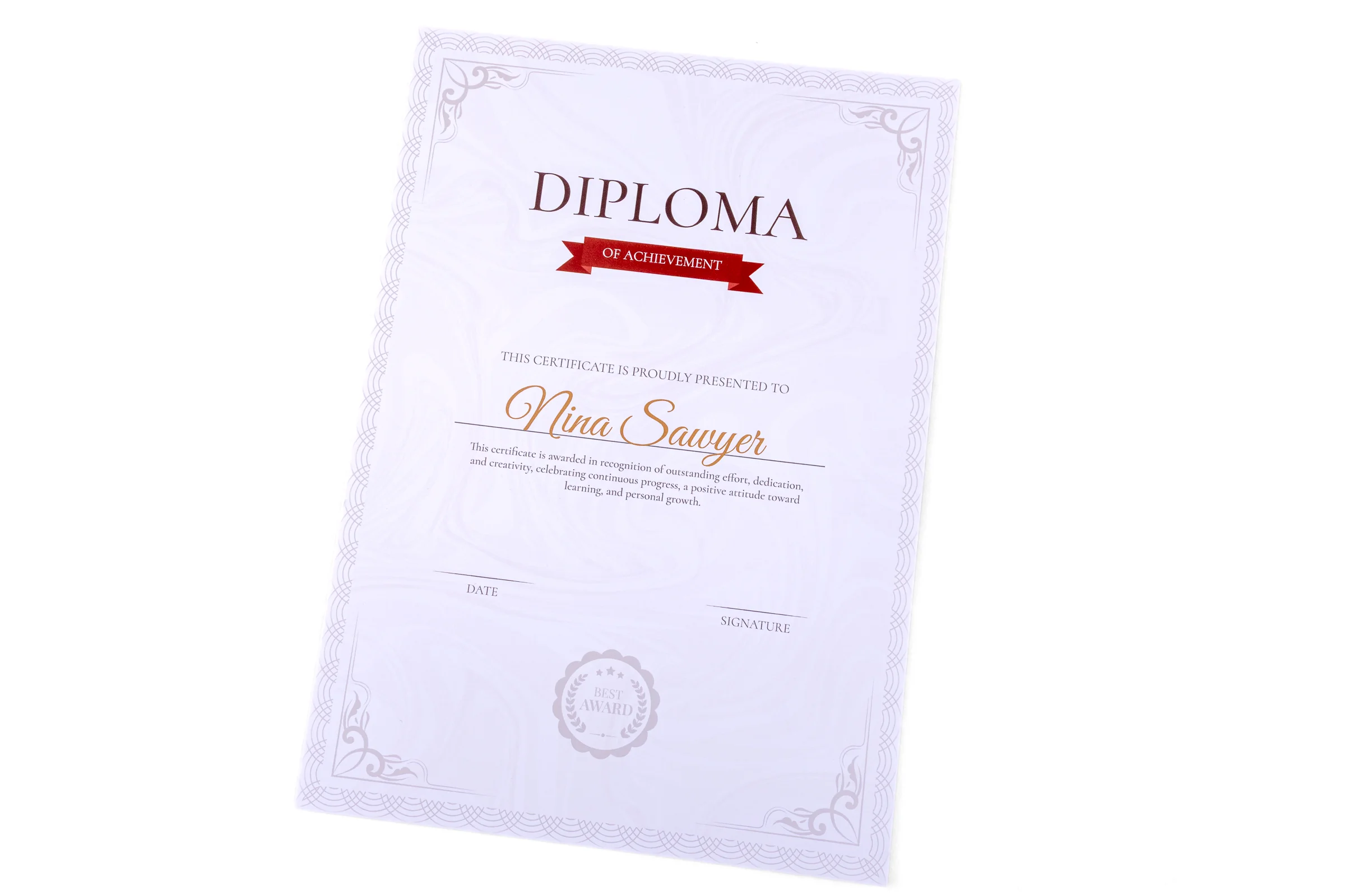 Dyplomy i certyfikaty klasyczne