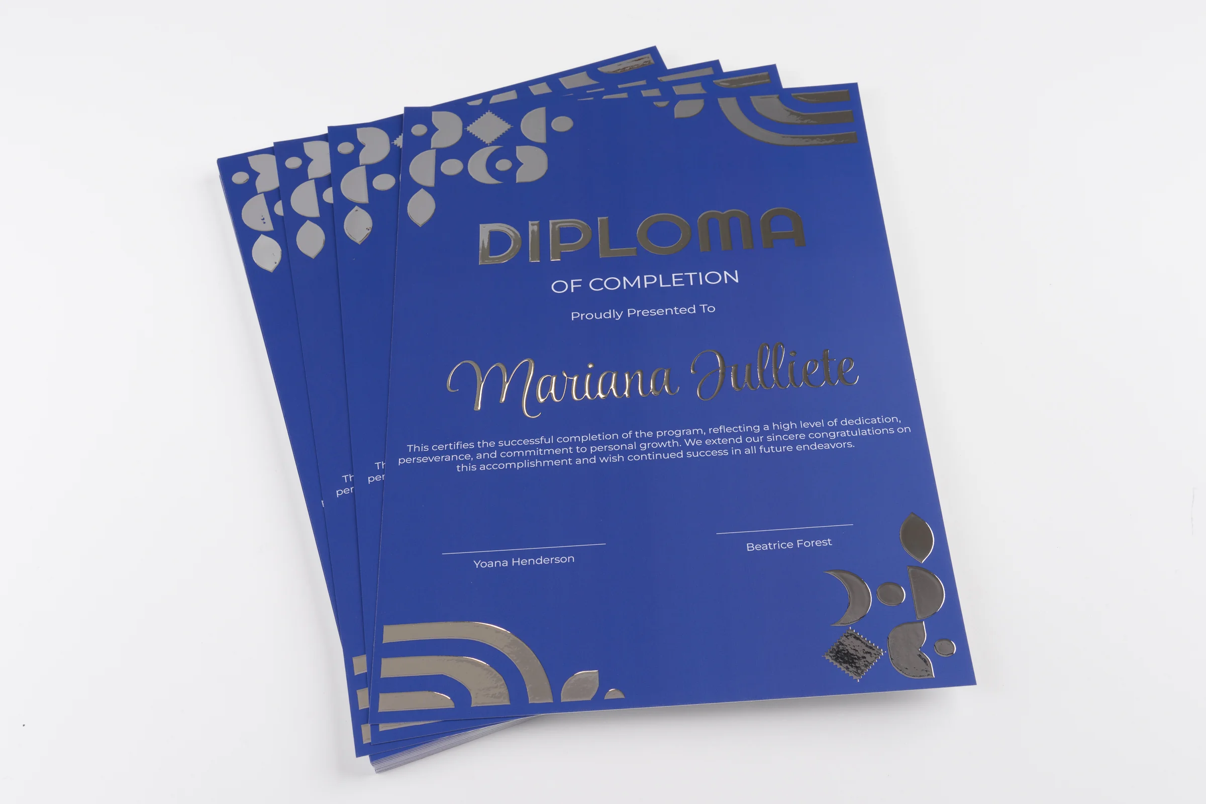 Dyplomy i certyfikaty Premium 3D