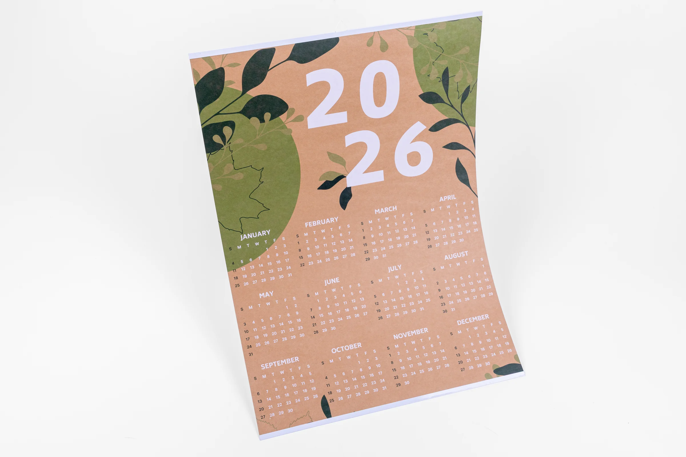 Kalendarze listwowane EKO