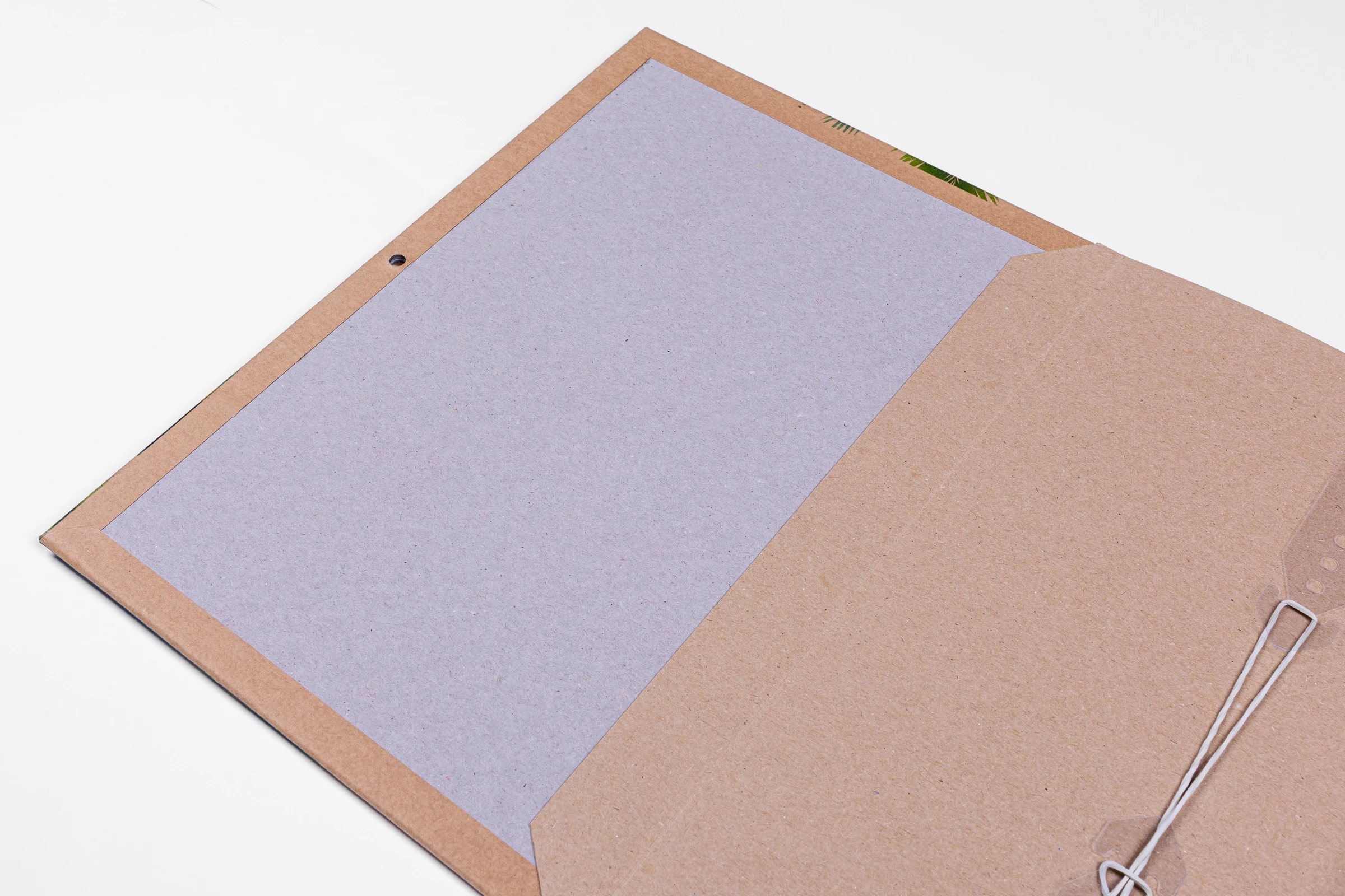 Kalendarze jednodzielne EKO - główka wypukła, tektura tektura lita + gąbka