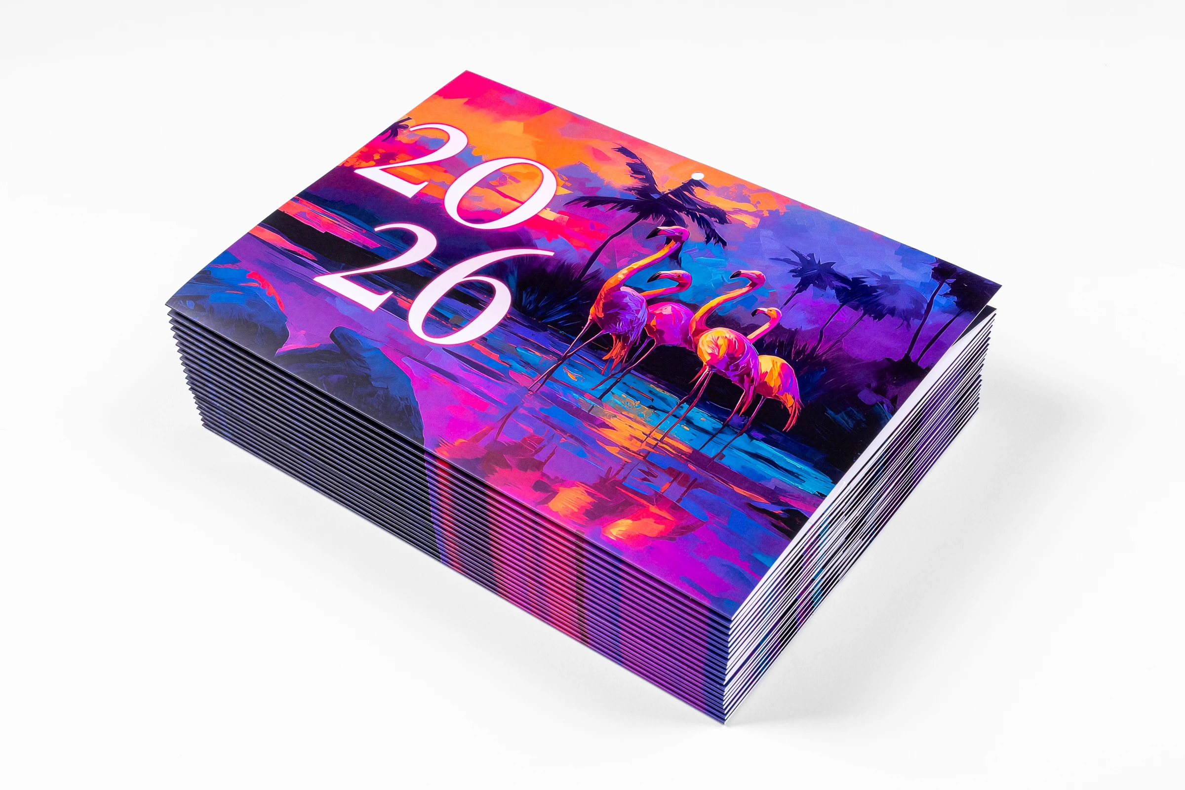 kalendarze jednodzielne płaska