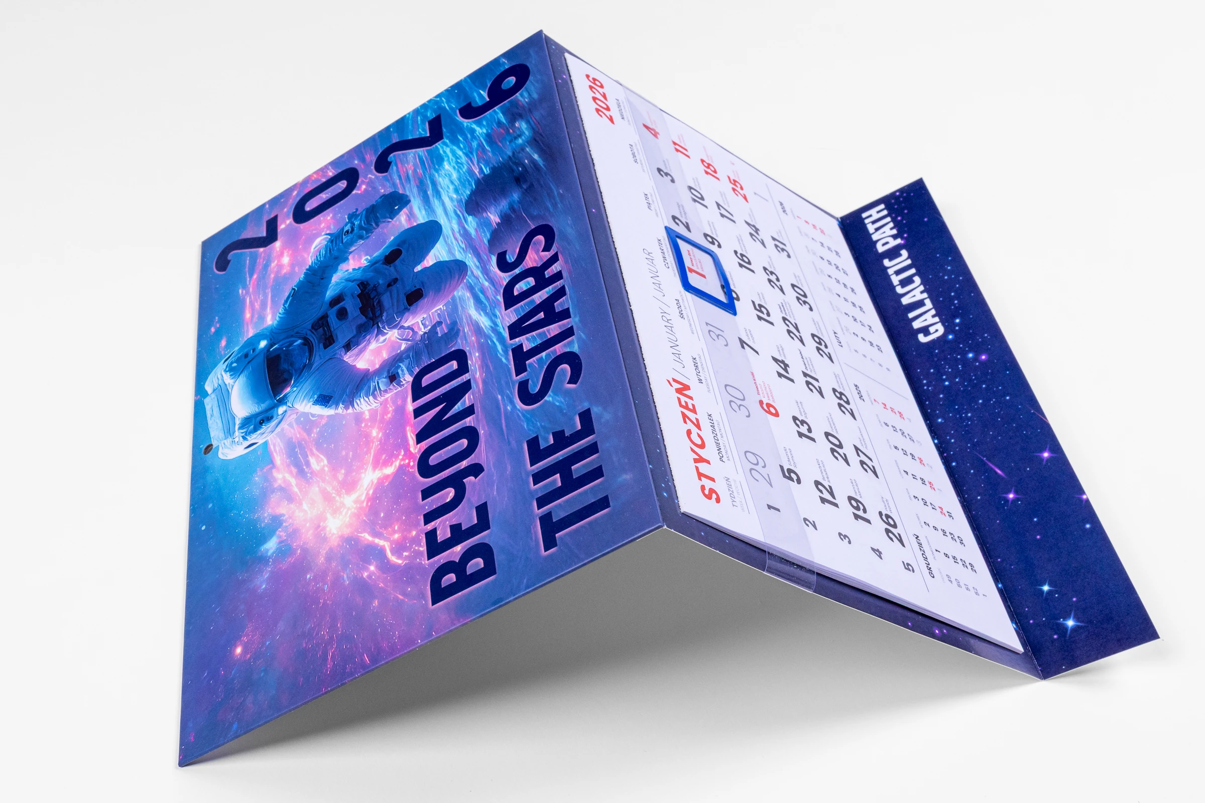 kalendarze jednodzielne główka wypukła