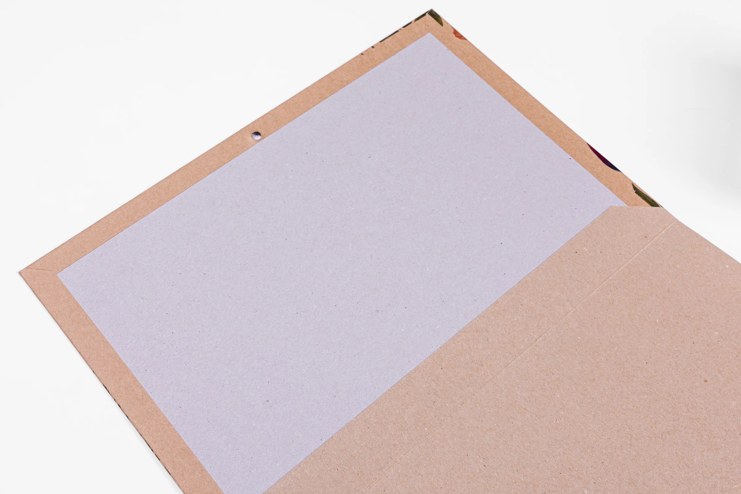 Kalendarze trójdzielne EKO - główka wypukła, tektura lita