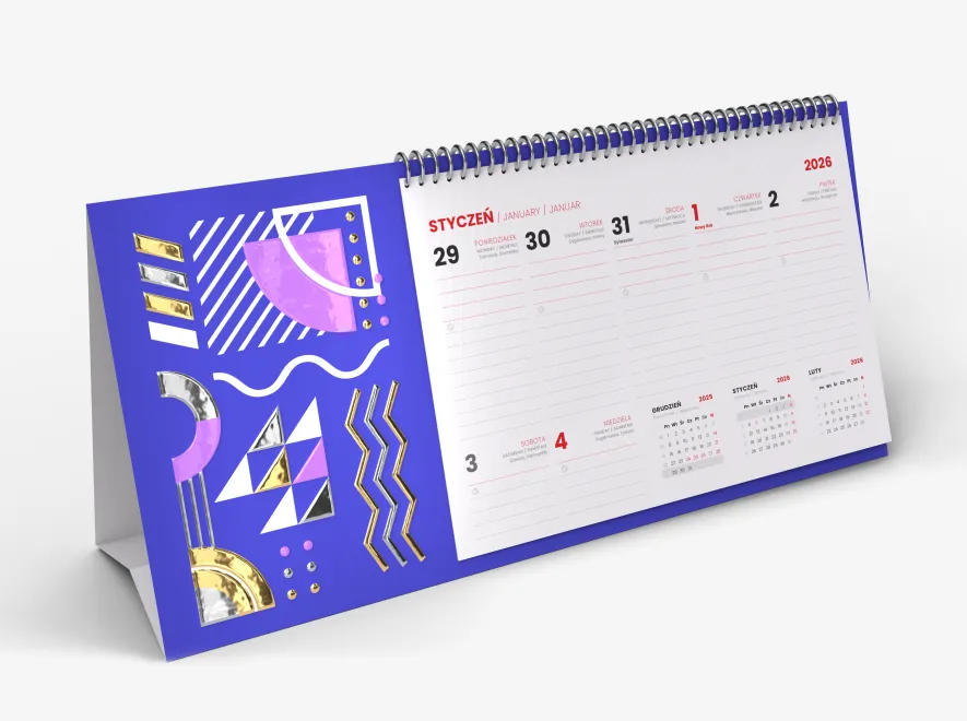 Piramidka spiralowana (tygodniowa) Premium 3D