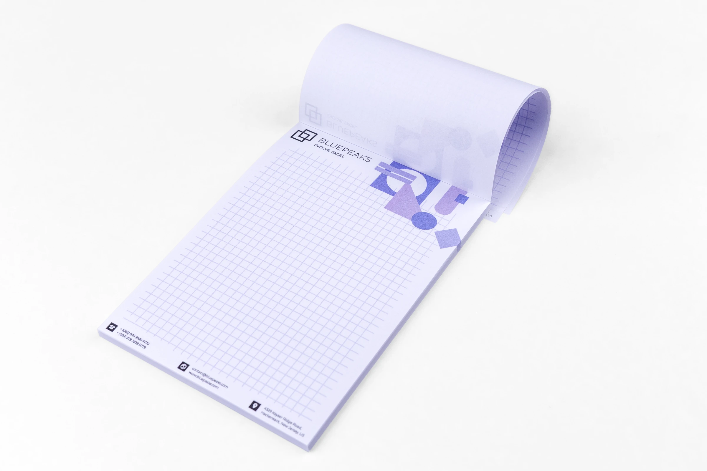 Notesy klejone bez okładki