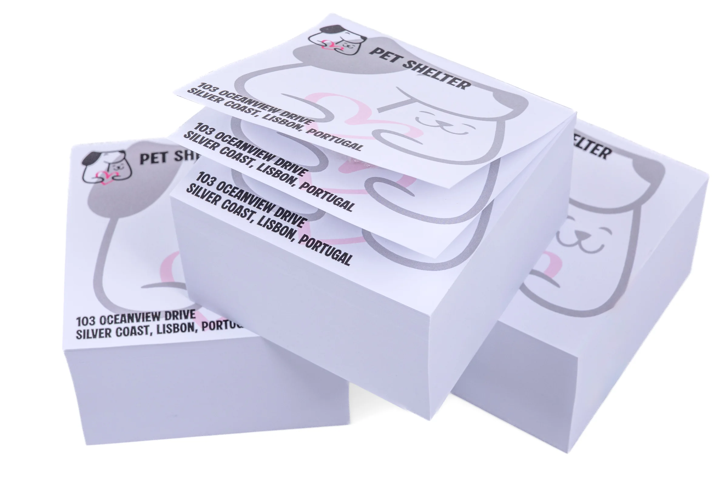 Notesy klejone kostka