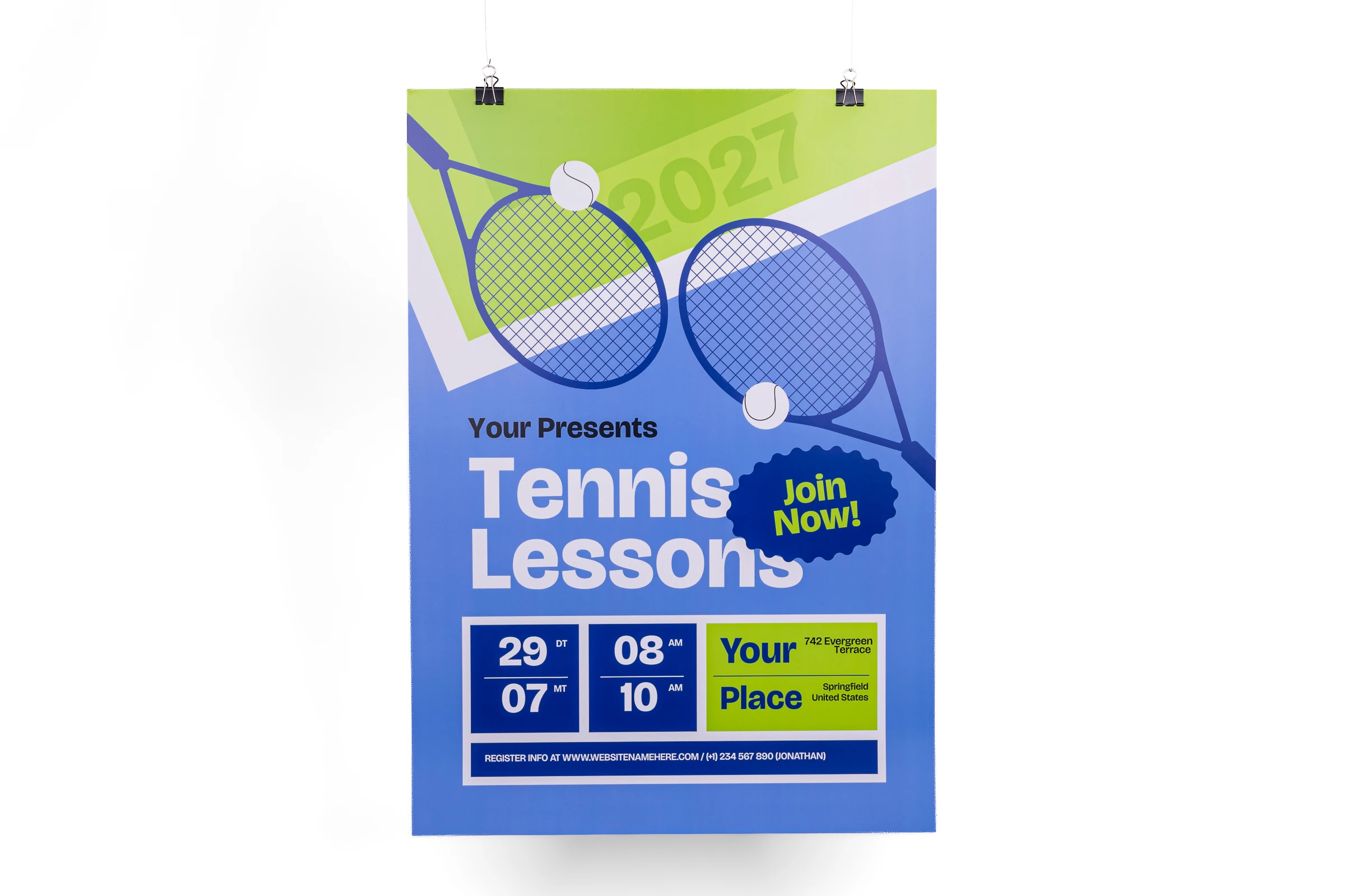 Plakaty jednostronne