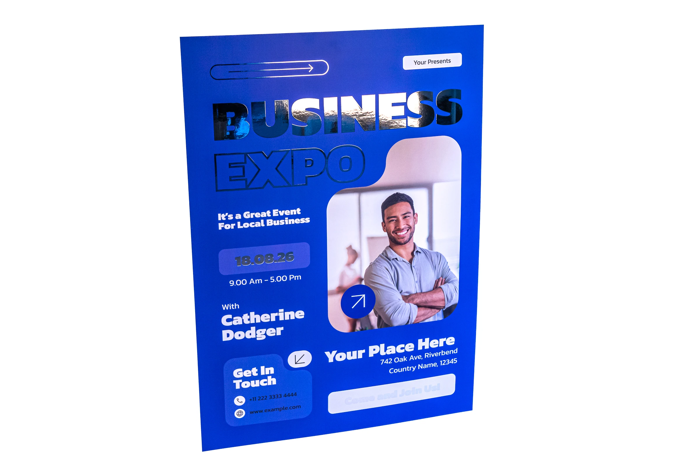 Plakaty srebrzenie Premium 3D