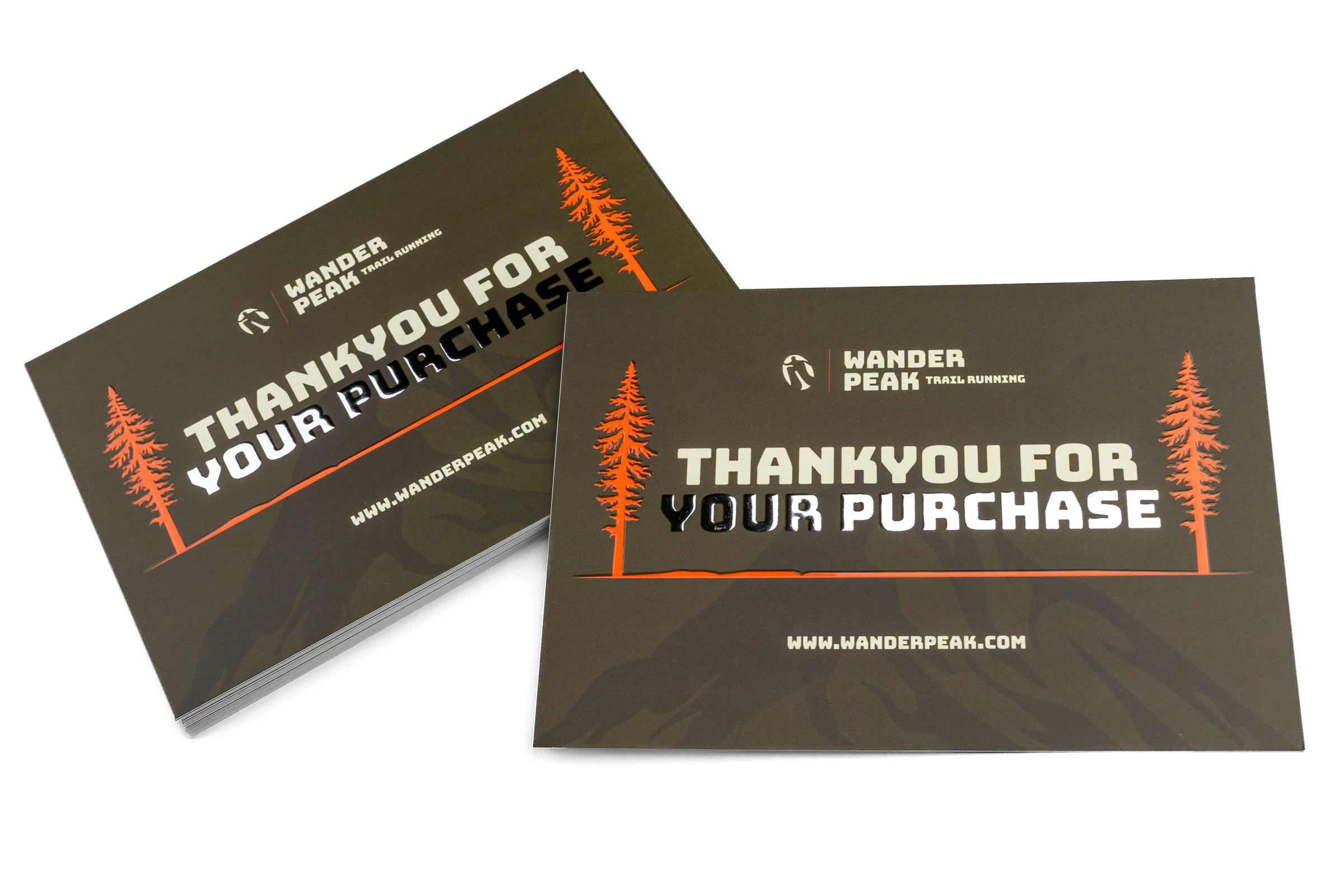 Pocztówki Premium - lakier wybiórczy UV + srebrzenie 3D