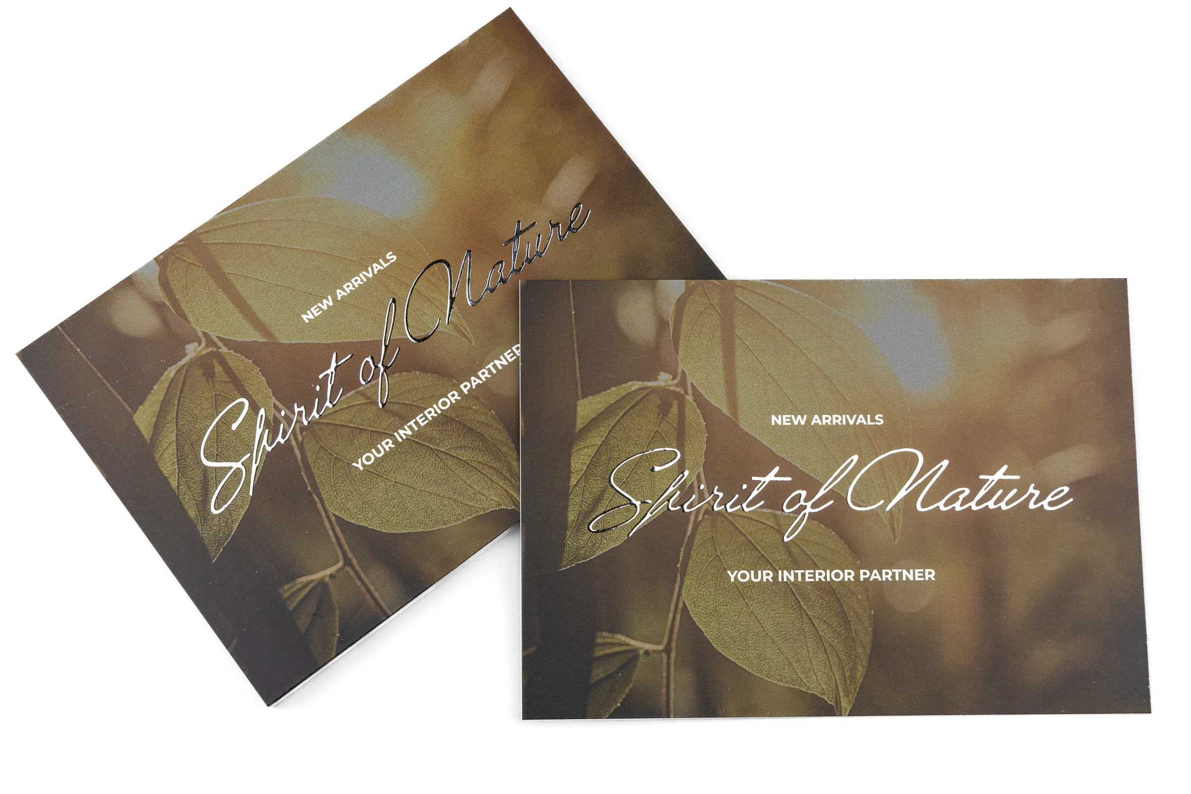 Pocztówki Premium - srebrzenie 3D