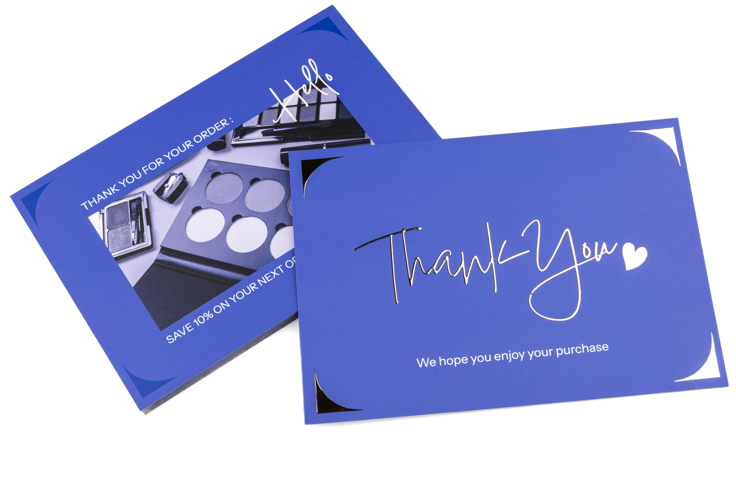 Pocztówki Premium - złocenie 3D