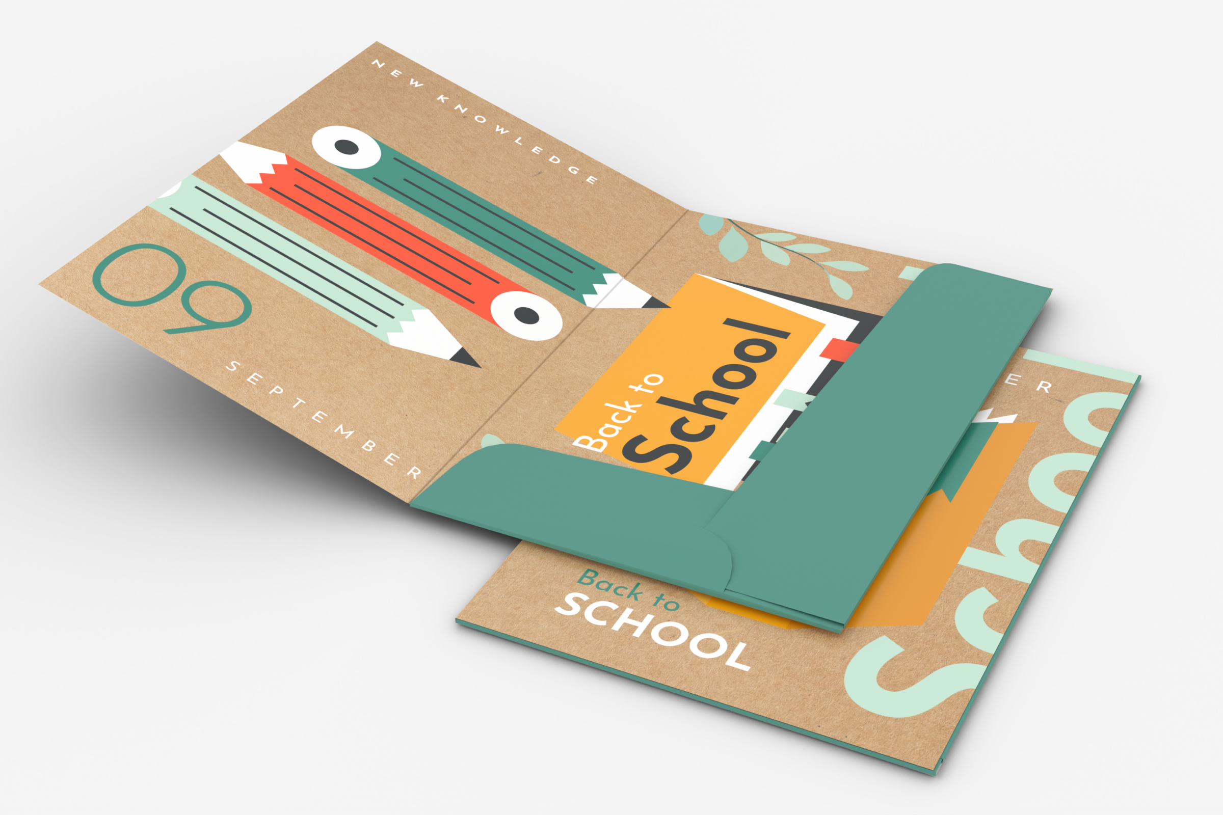 Teczki A5 klasyczne jednobigowe EKO