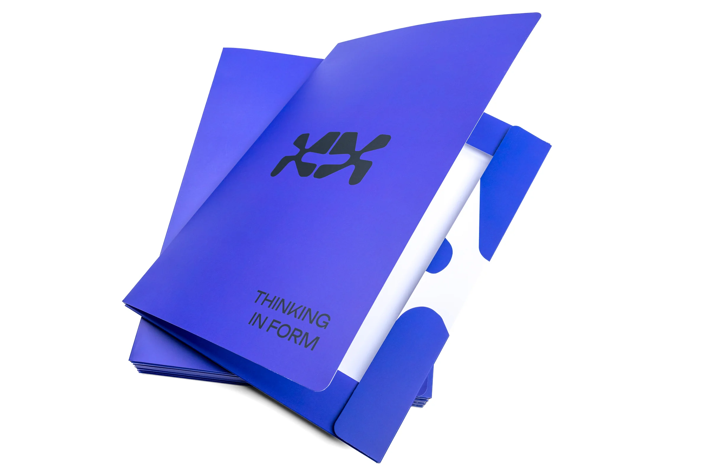 Teczki A3 z trzema skrzydełkami z nadrukiem