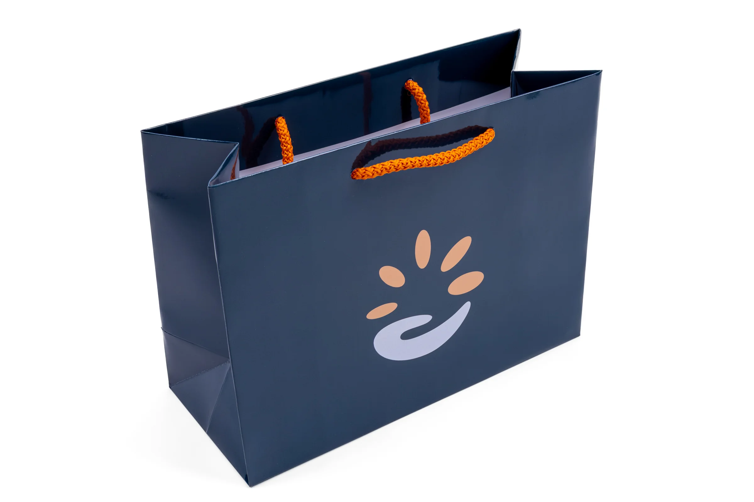 Torba papierowa firmowa z nadrukiem