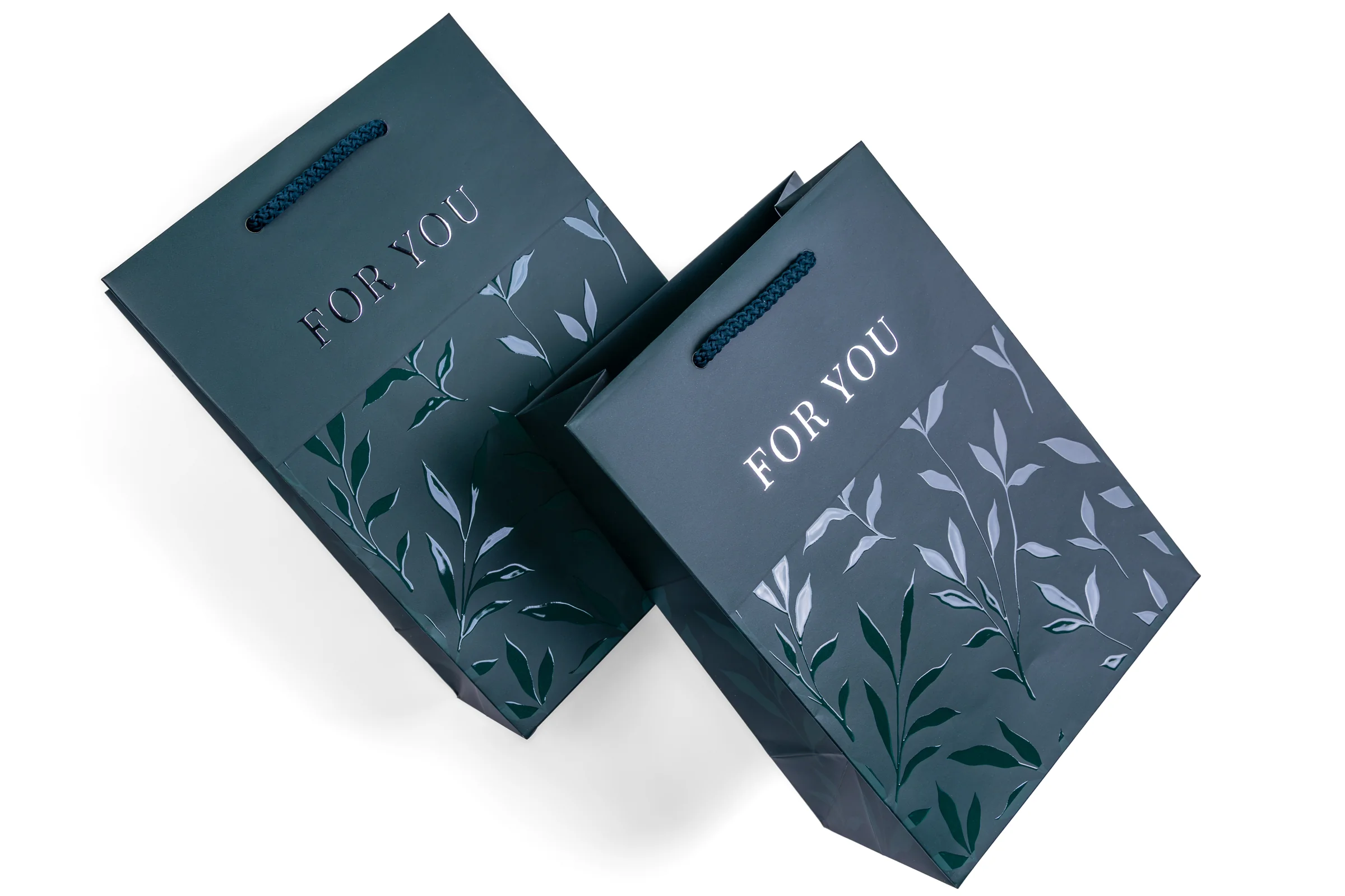 Torby papierowe Premium - ozdobne nadruki, napisy