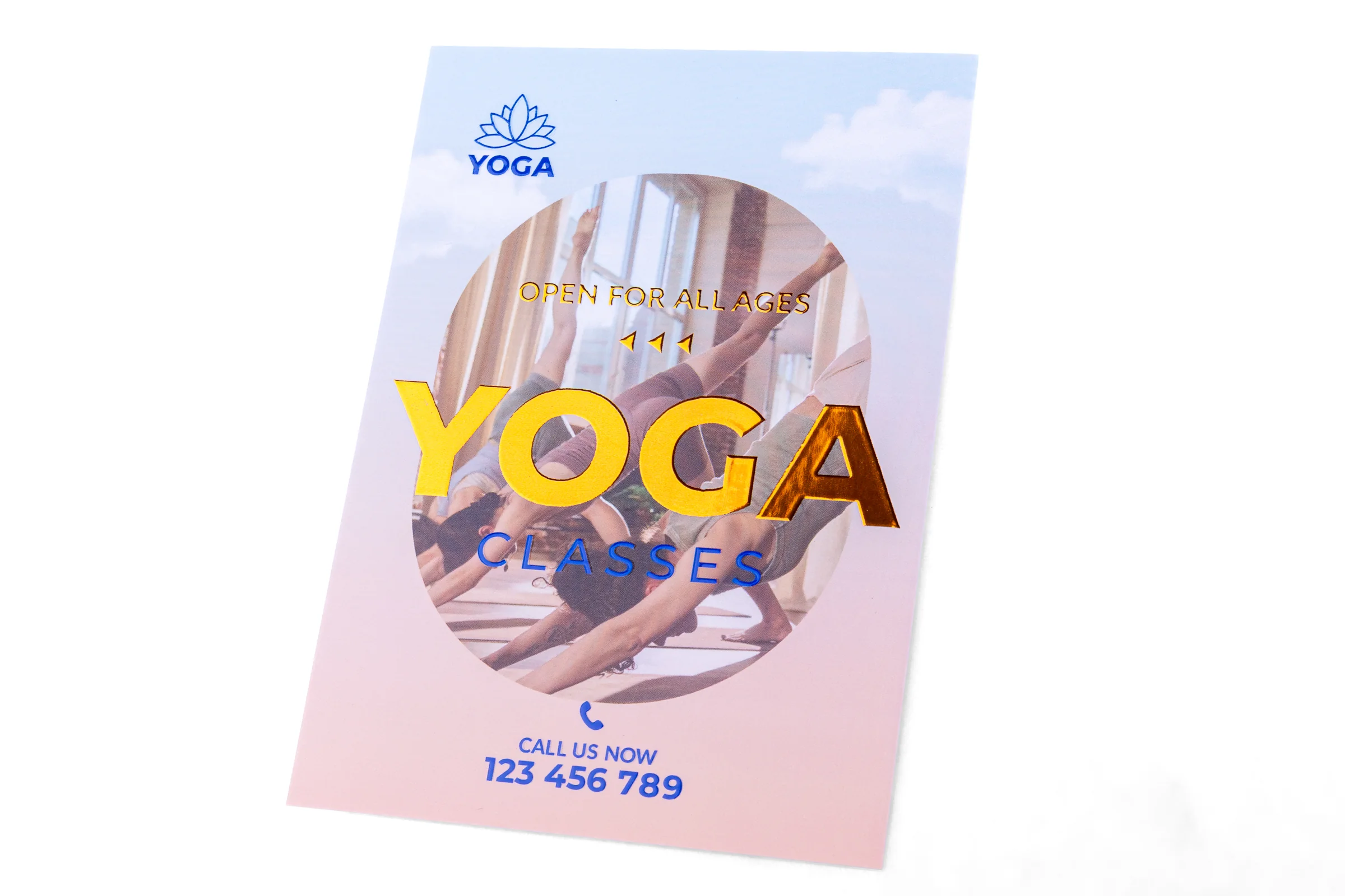 Ulotki cięte Premium - folie kolorowe 3D