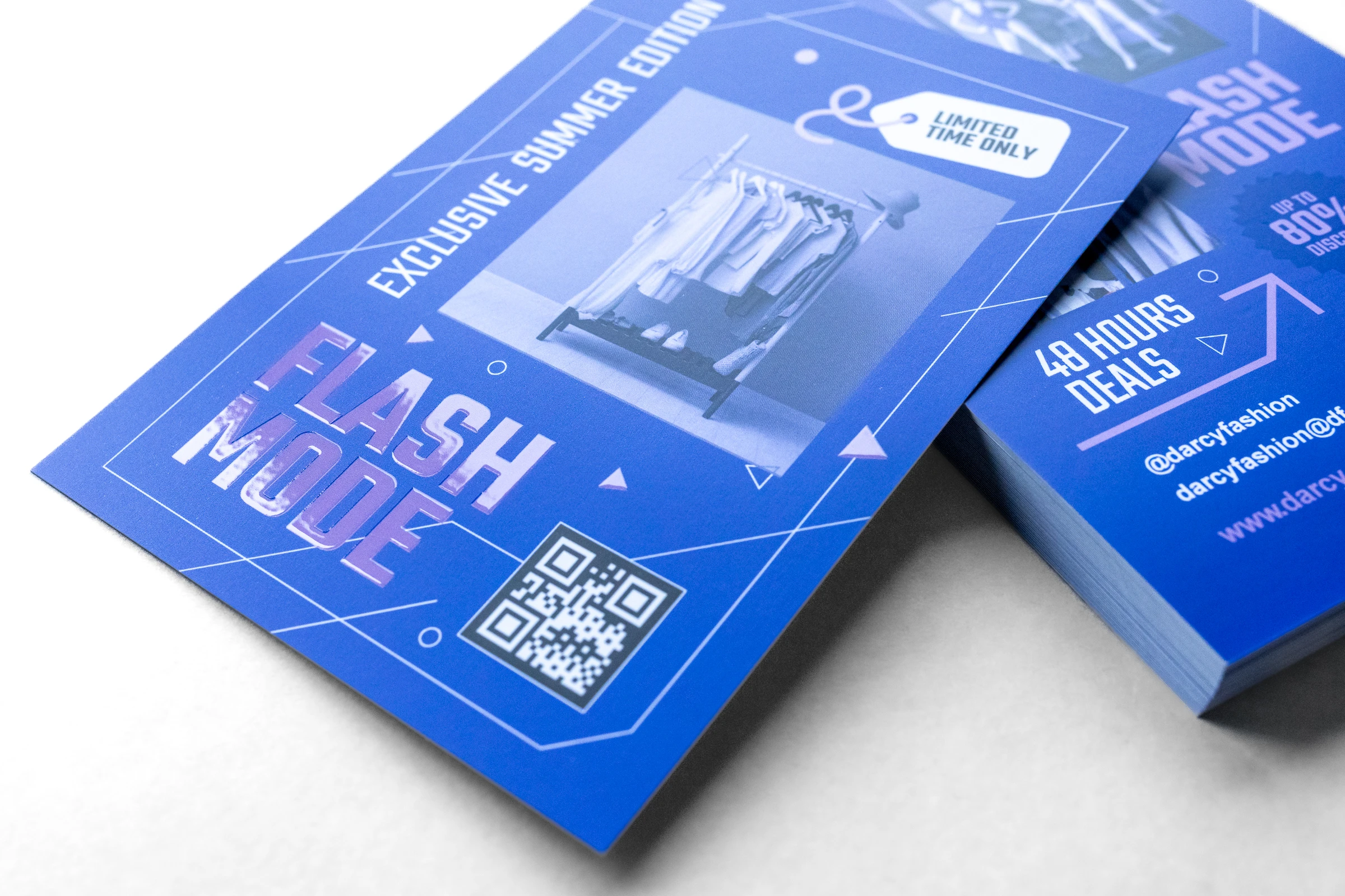 Ulotki cięte lakier wybiórczy Premium 3D