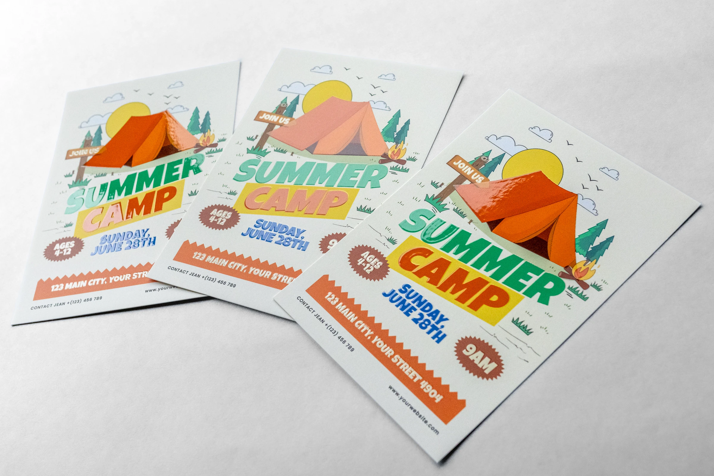 Ulotki cięte lakier wybiórczy Premium 3D