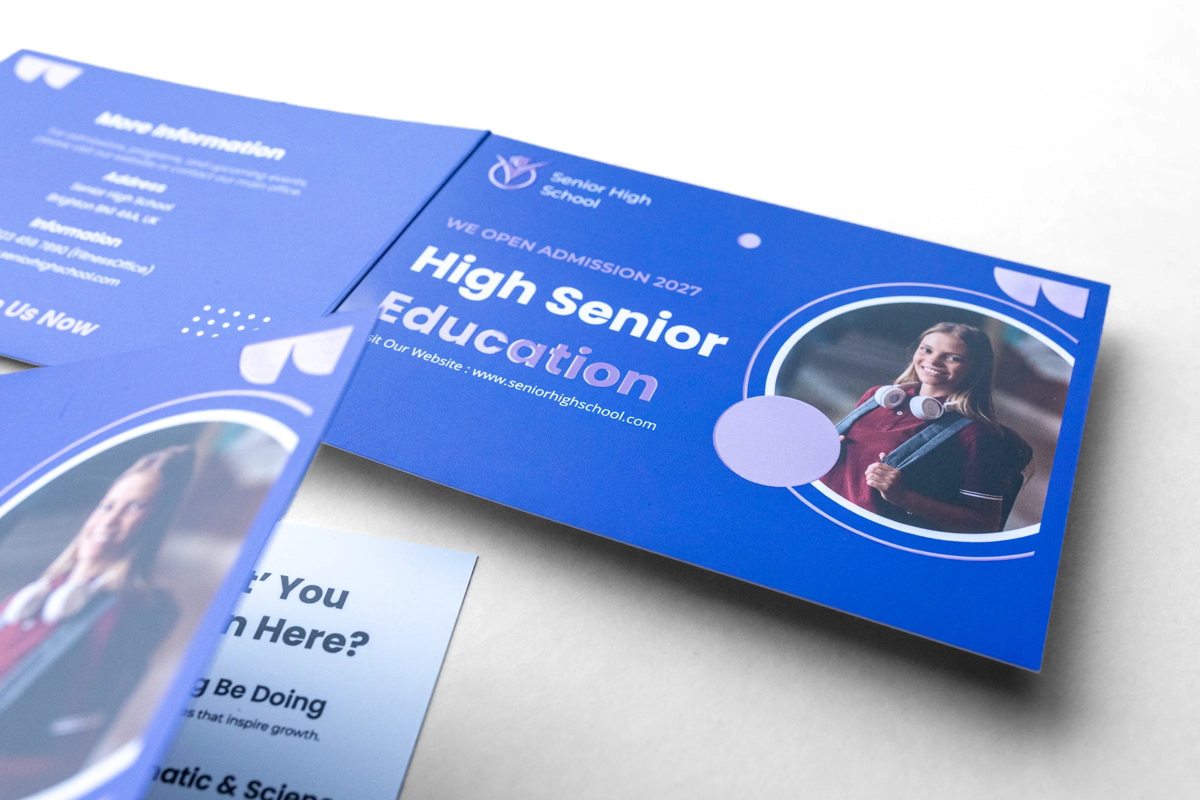 Ulotki składane lakier wybiórczy Premium 3D