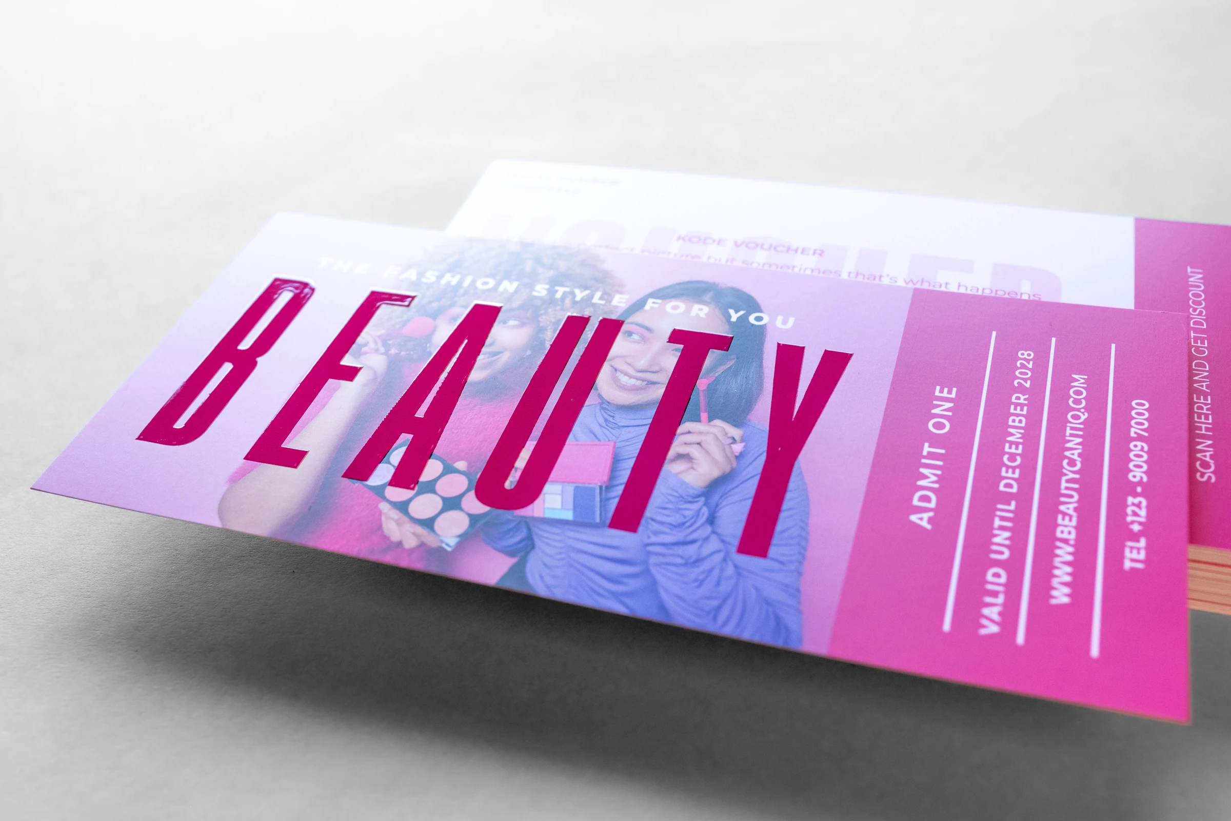 Vouchery składane Premium 3D - lakier wybiórczy UV 3D