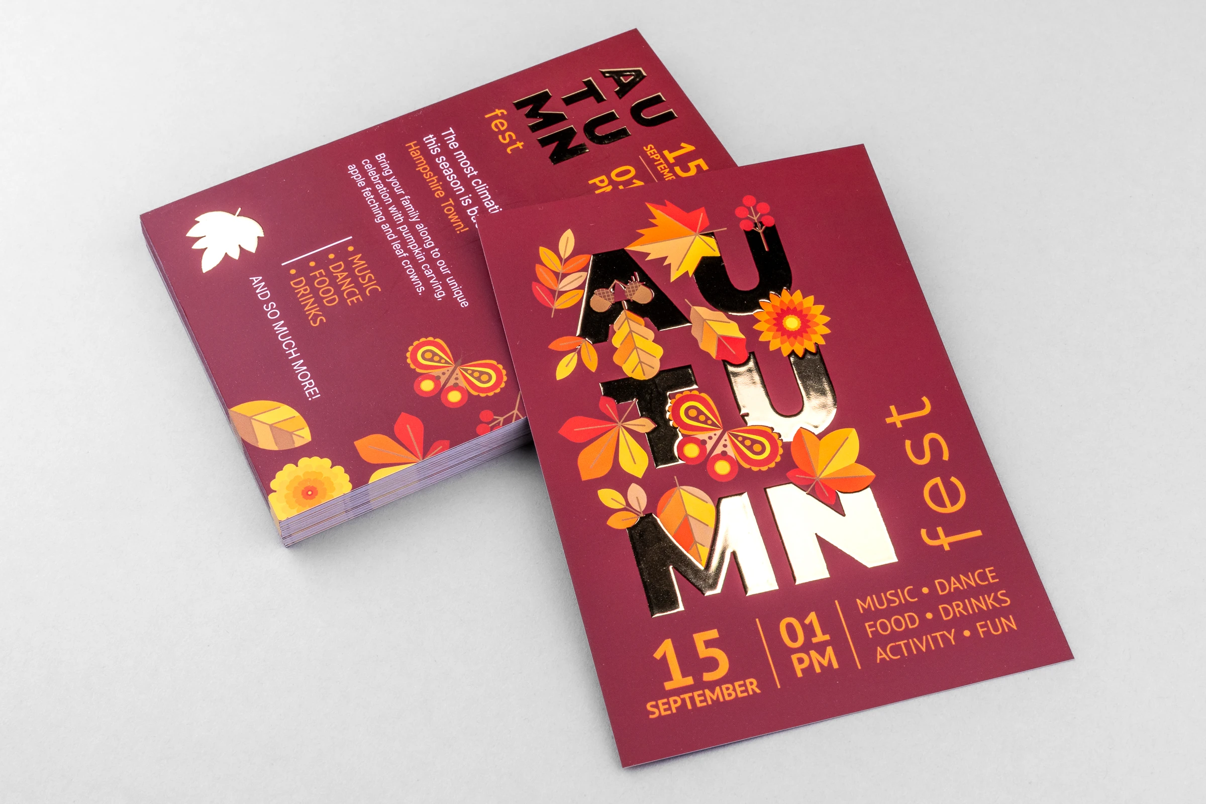 Ulotki cięte Premium 3D