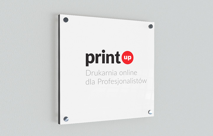 Płyta Dibond biała