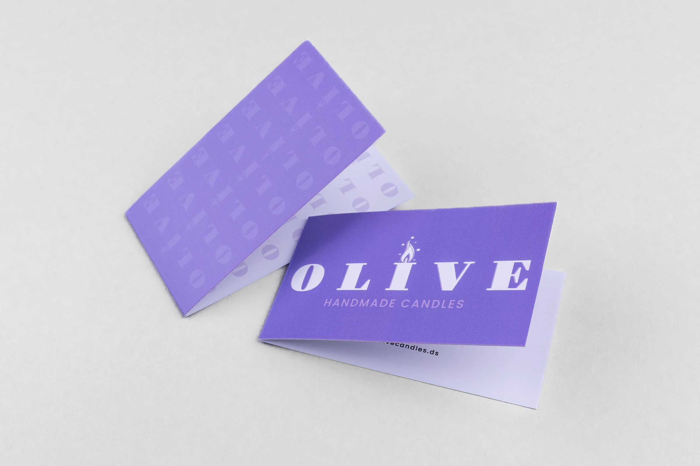 Wizytówki składane