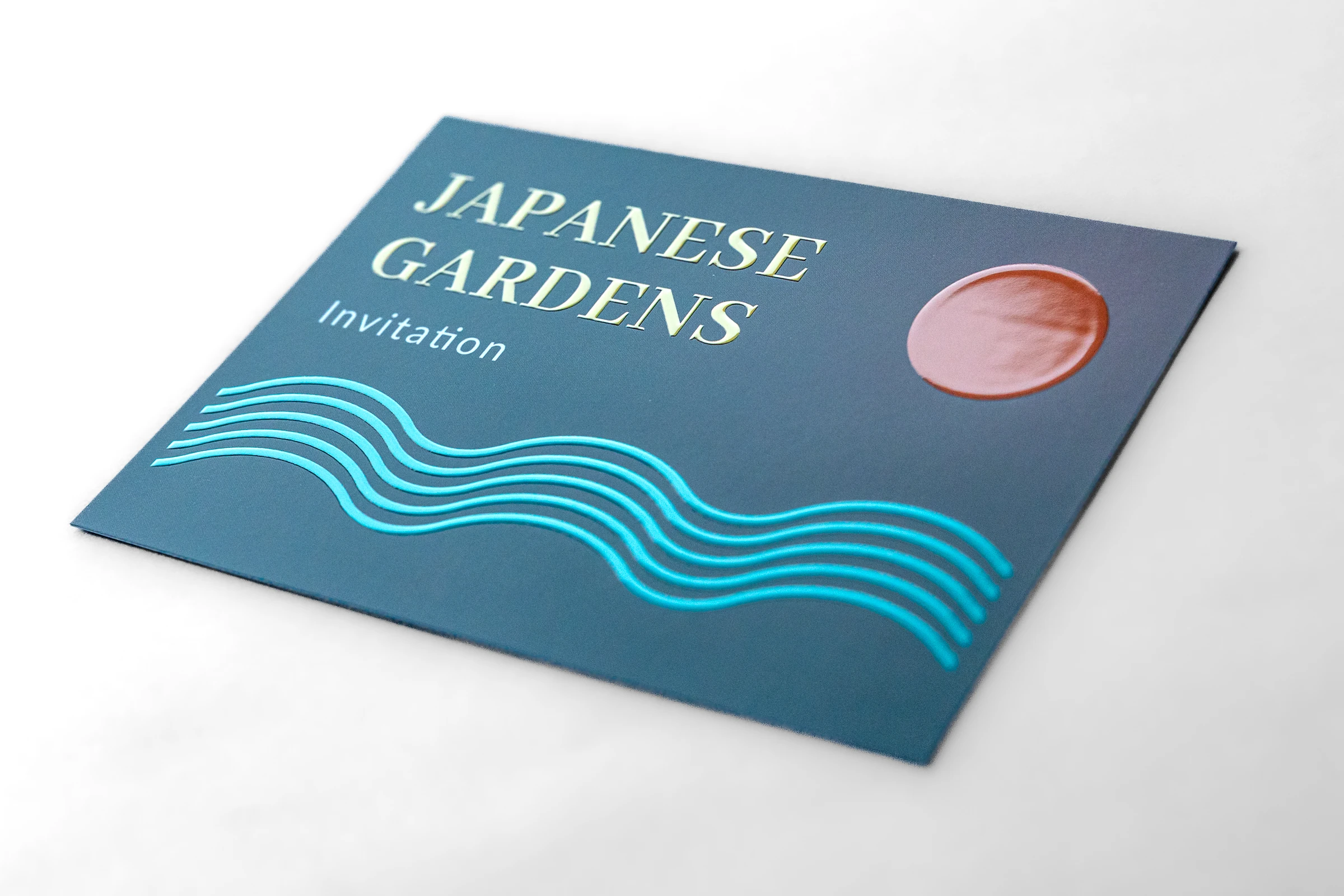 Zaproszenia cięte Premium - lakier wybiórczy UV 3D