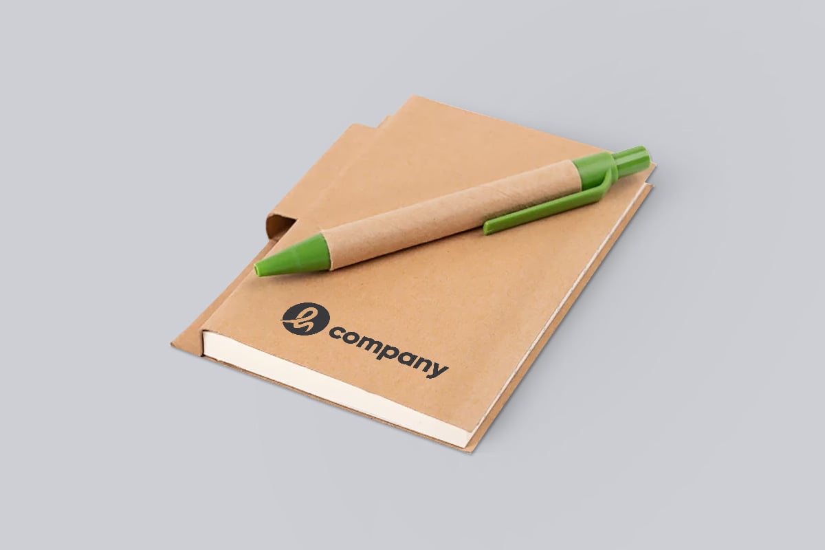 Notesy EKO z długopisem