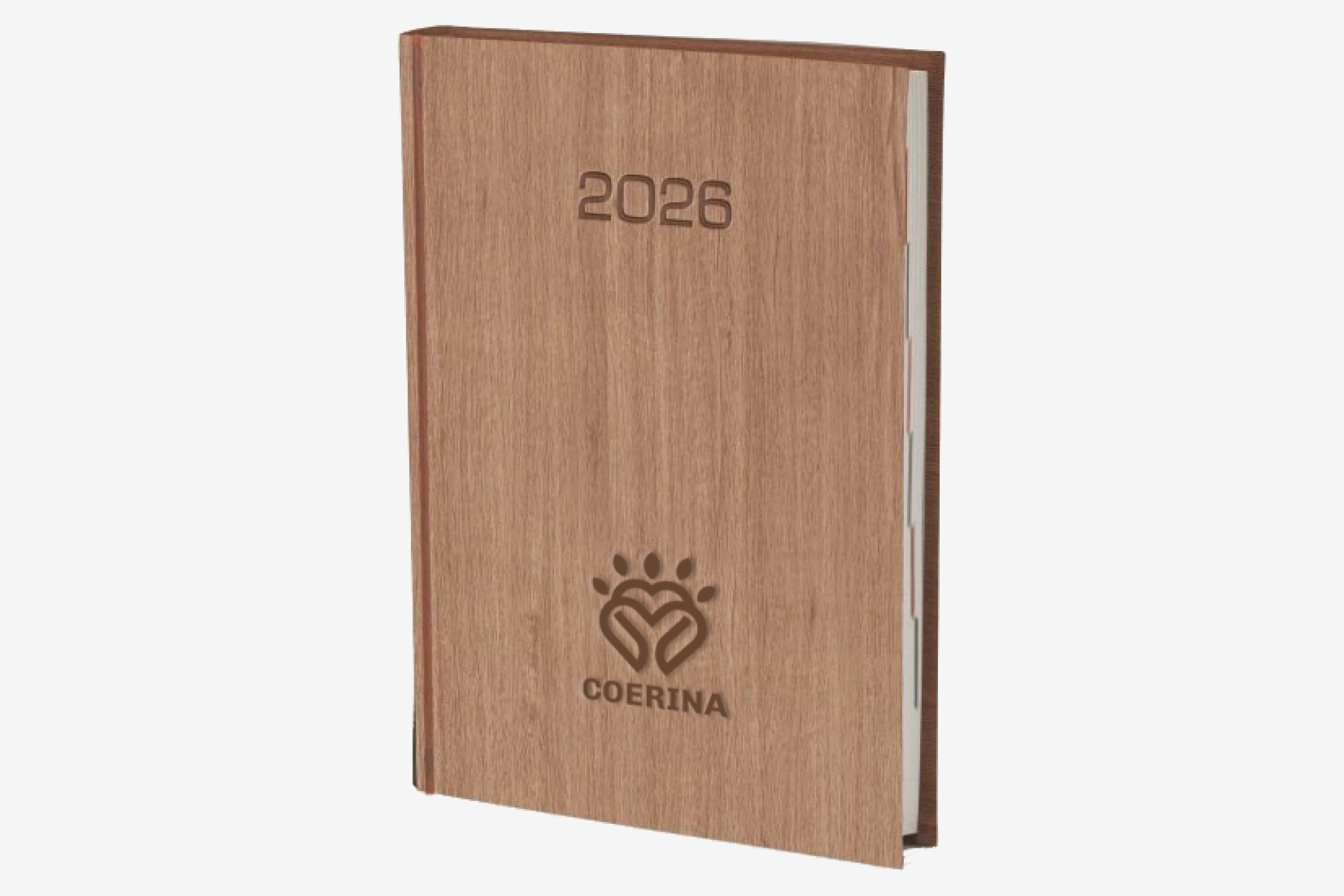 Kalendarz książkowy A5 dzienne - Wood